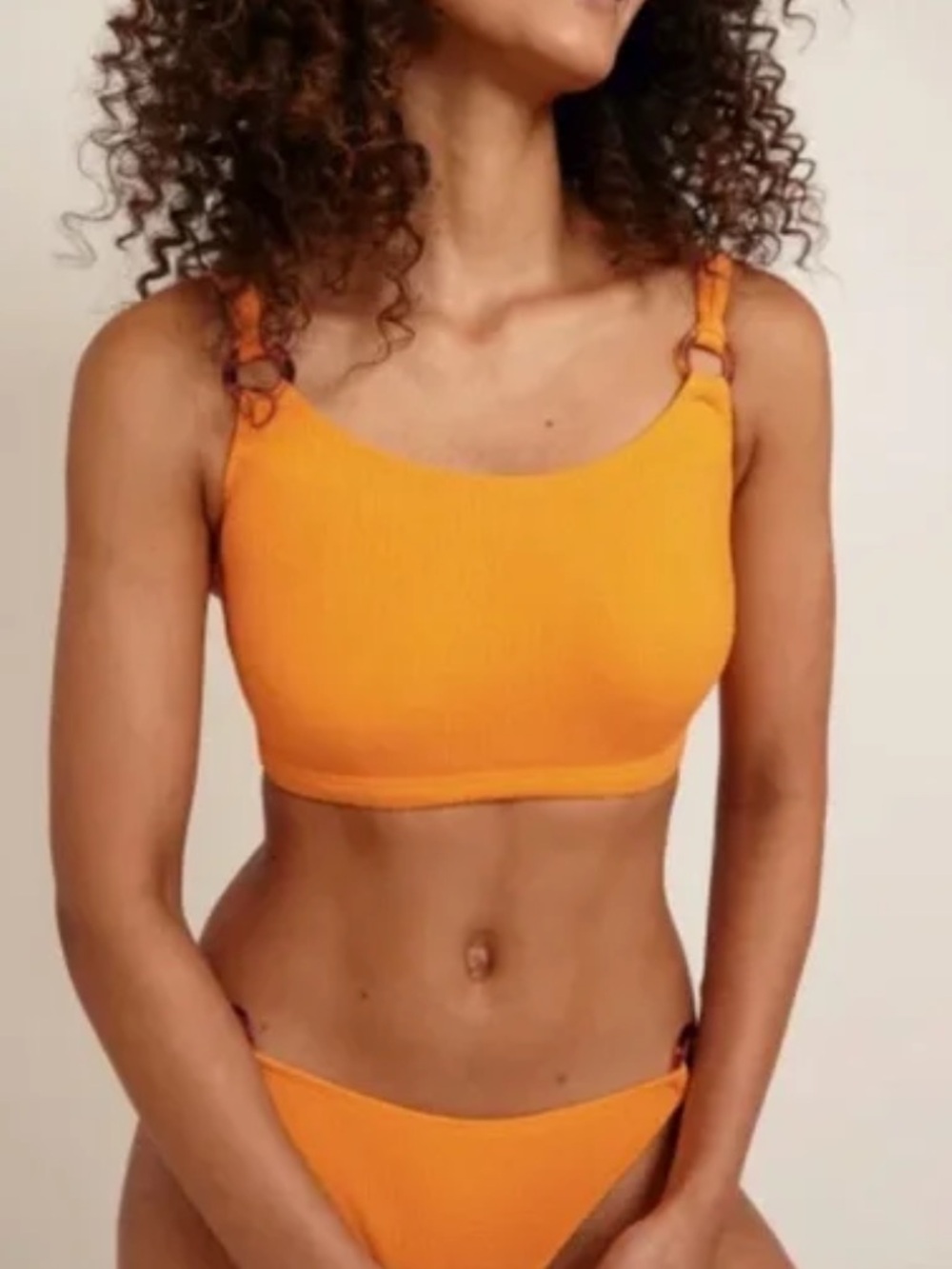 NEW Bravissimo Santa Monica Marigold Bikini 32F Medium M